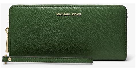 michael michael kors handgelenktasche mercer im kontinental format aus leder|Leather Continental Wristlet .